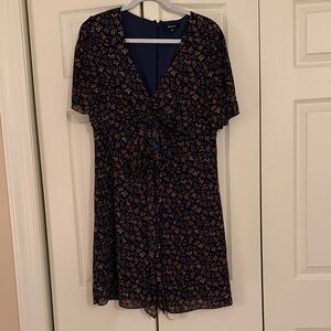 Madewell Floral Mini Dress
